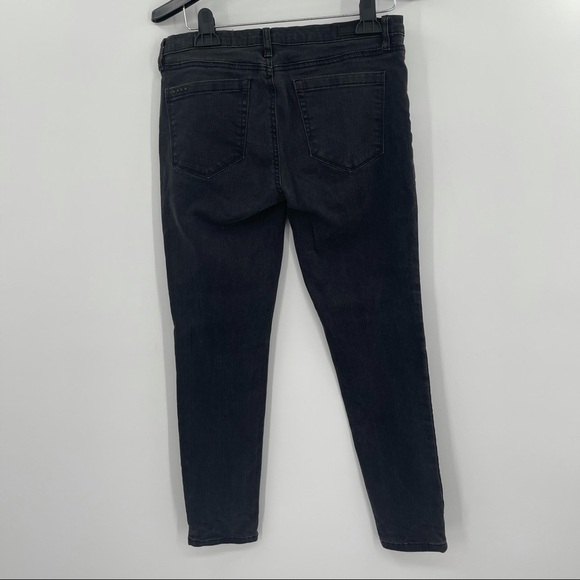 Blank NYC Washed Black Studded Cropped Skinny Jeans.​ - Picture 7 of 7